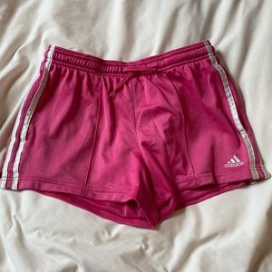 Adidas pink shorts